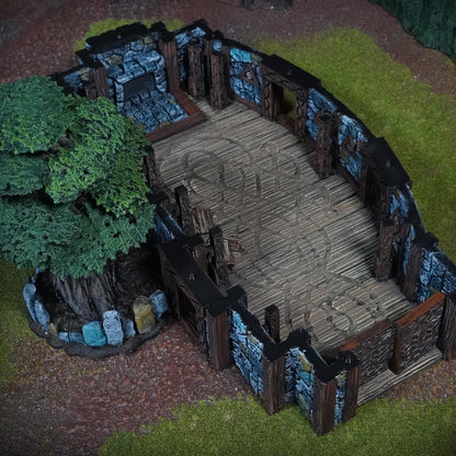 Bear Lord Bear House - Realm of the Bear Lord - 3D Printed Wargaming Terrain (Conquest Creations)