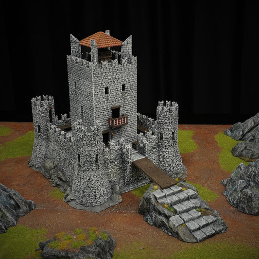 Castle of the Beacon - 3D Printed Wargaming Terrain (Conquest Creations)