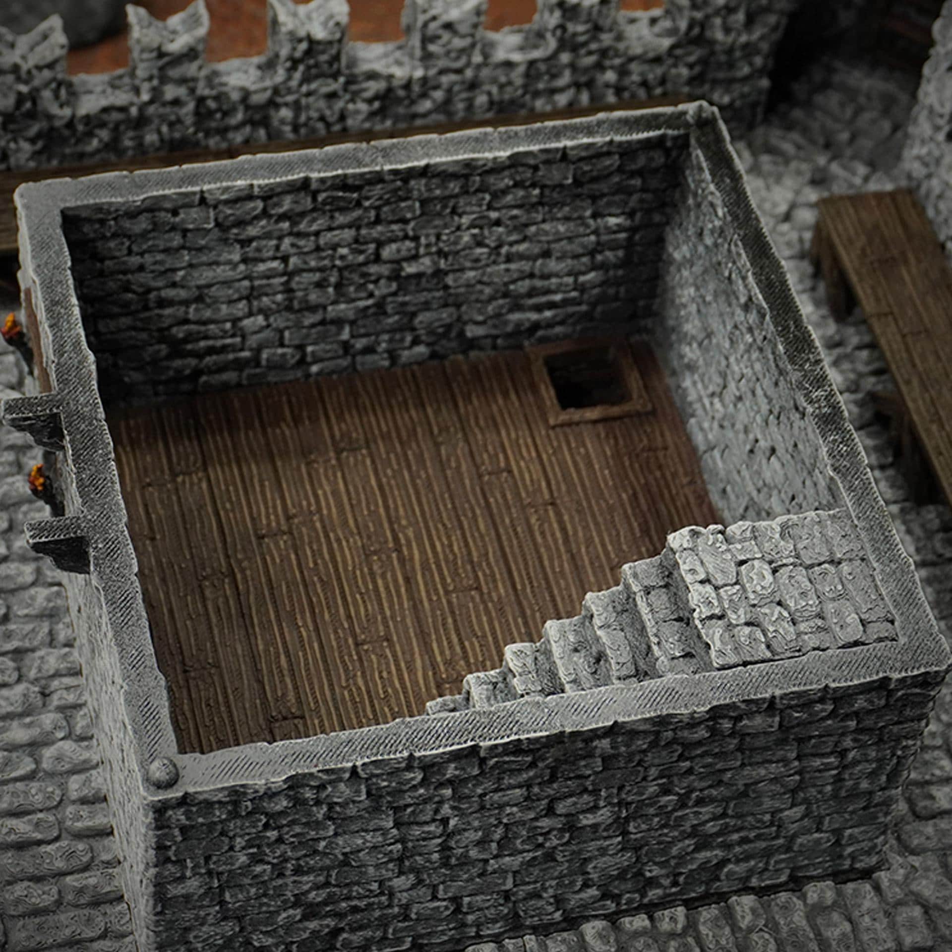 Castle of the Beacon Full Set - 3D Printed Wargaming Terrain (Conquest Creations)