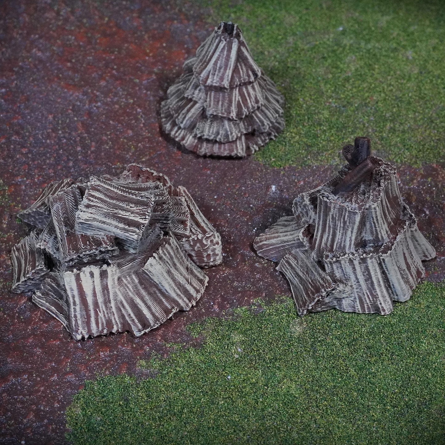 Bear Lord Scatter Terrain Bundle - Realm of the Bear Lord - 3D Printed Wargaming Terrain (Conquest Creations)