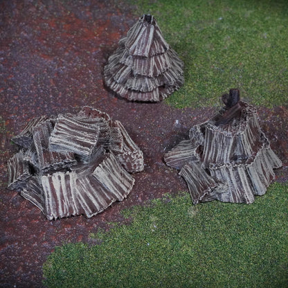Bear Lord Scatter Terrain Bundle - Realm of the Bear Lord - 3D Printed Wargaming Terrain (Conquest Creations)