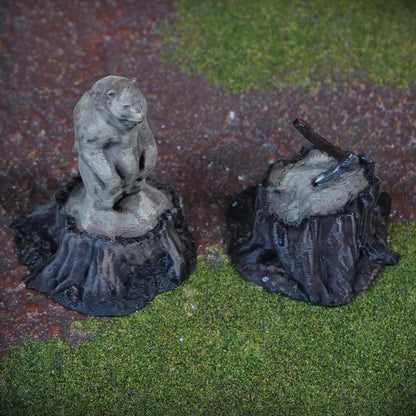 Bear Lord Scatter Terrain Bundle - Realm of the Bear Lord - 3D Printed Wargaming Terrain (Conquest Creations)
