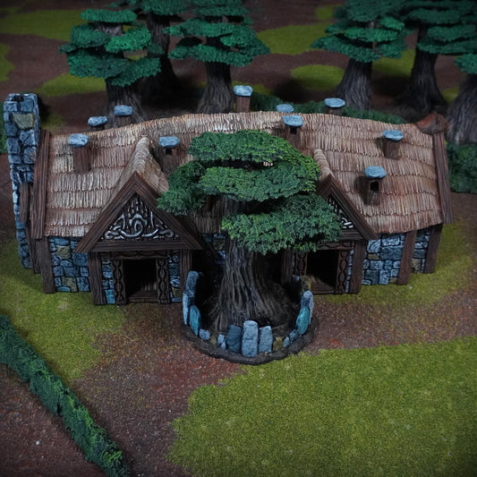 Bear Lord Bear House - Realm of the Bear Lord - 3D Printed Wargaming Terrain (Conquest Creations)
