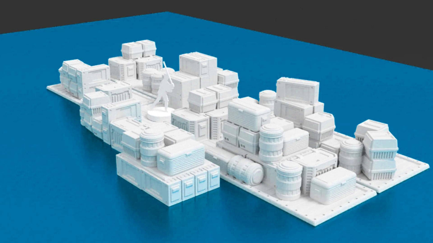 Cargo Pallets Blocking Terrain