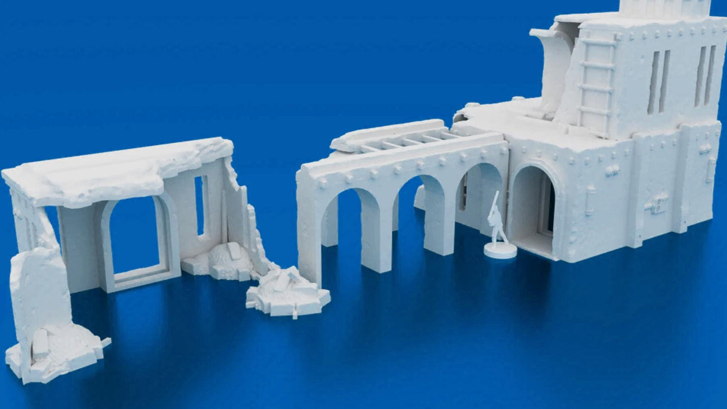 Sci-fi Kaarsohn's Ruined Refuge