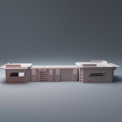 Sci-fi Command Buildings