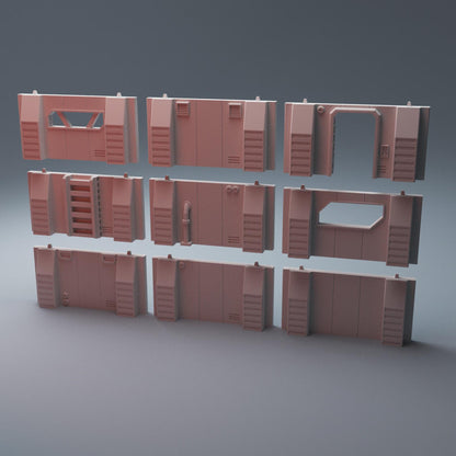 Sci-fi Command Buildings