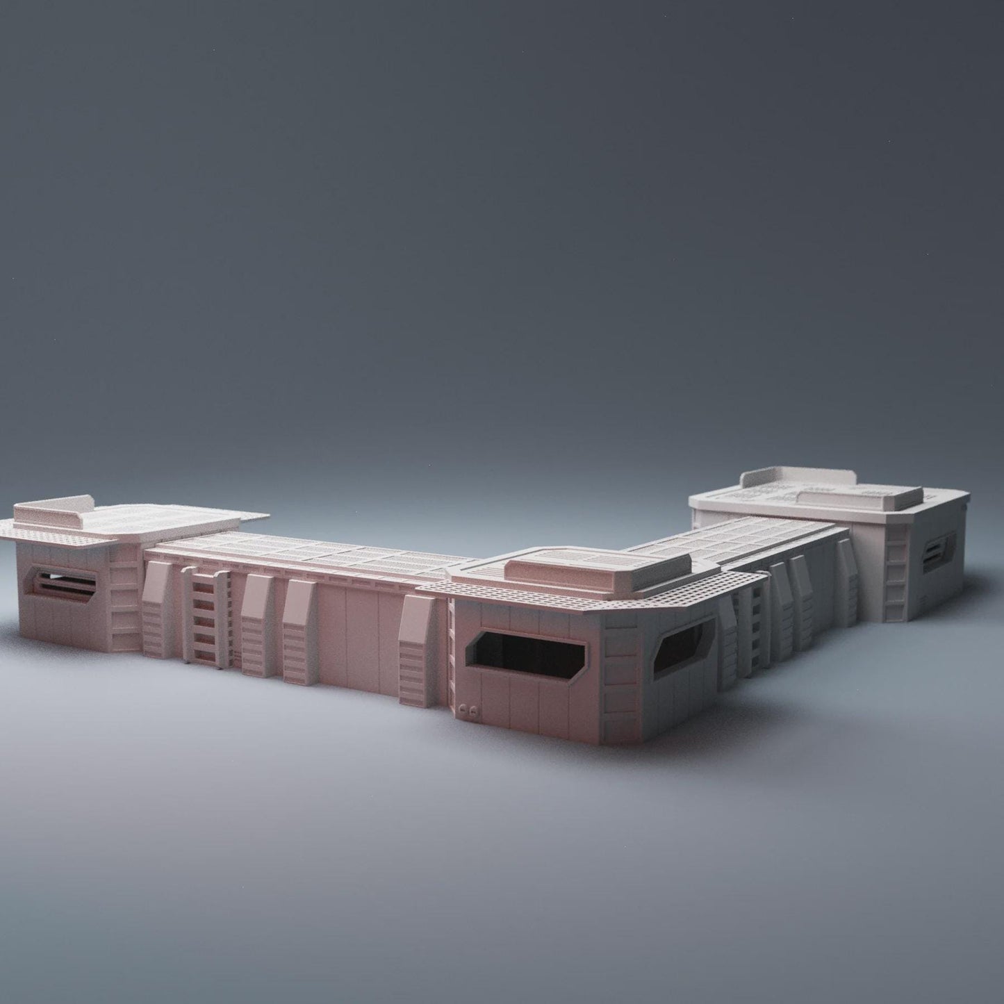 Sci-fi Command Buildings