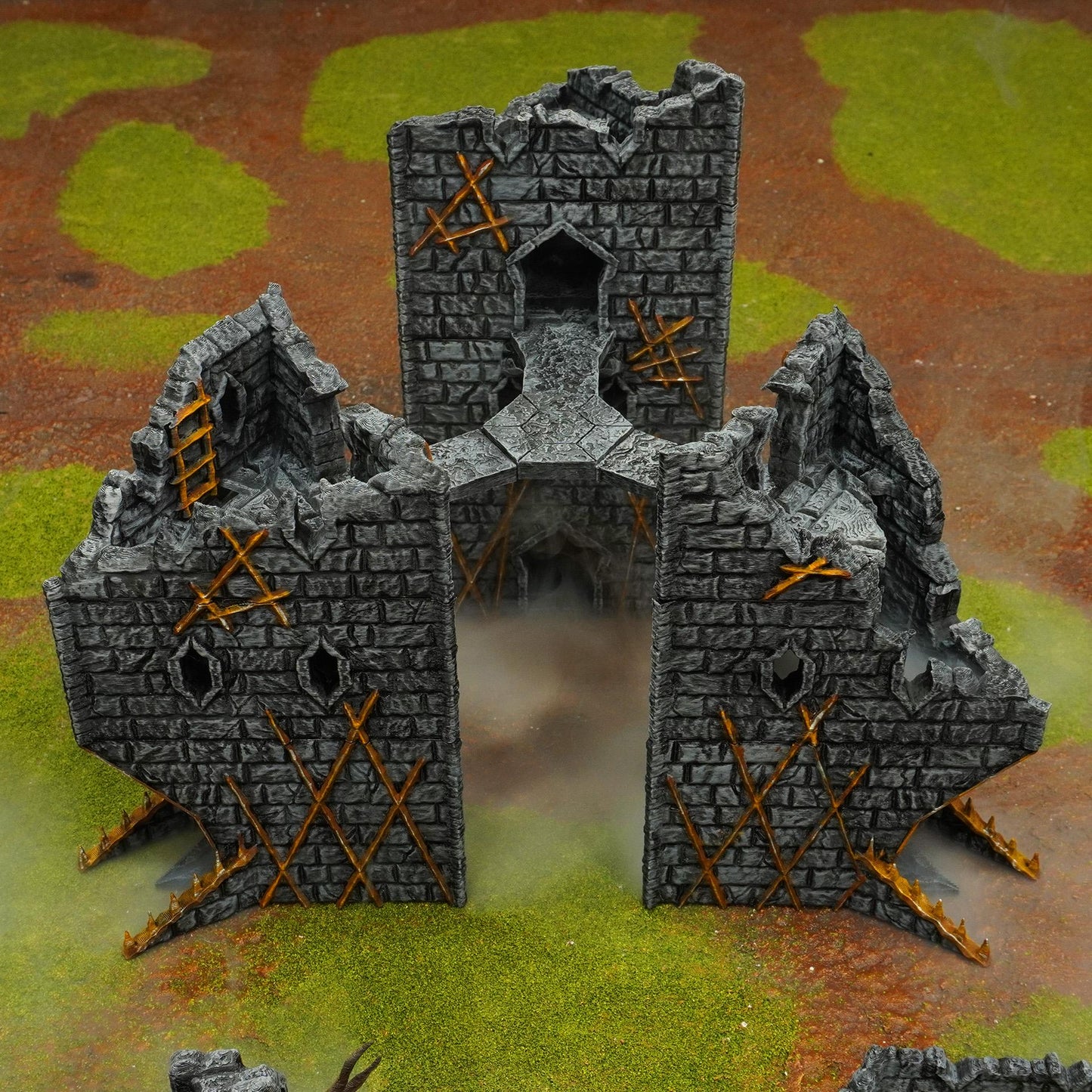 Corrupted Towers - Corrupted Castle - 3D Printed Wargaming Terrain (Conquest Creations)