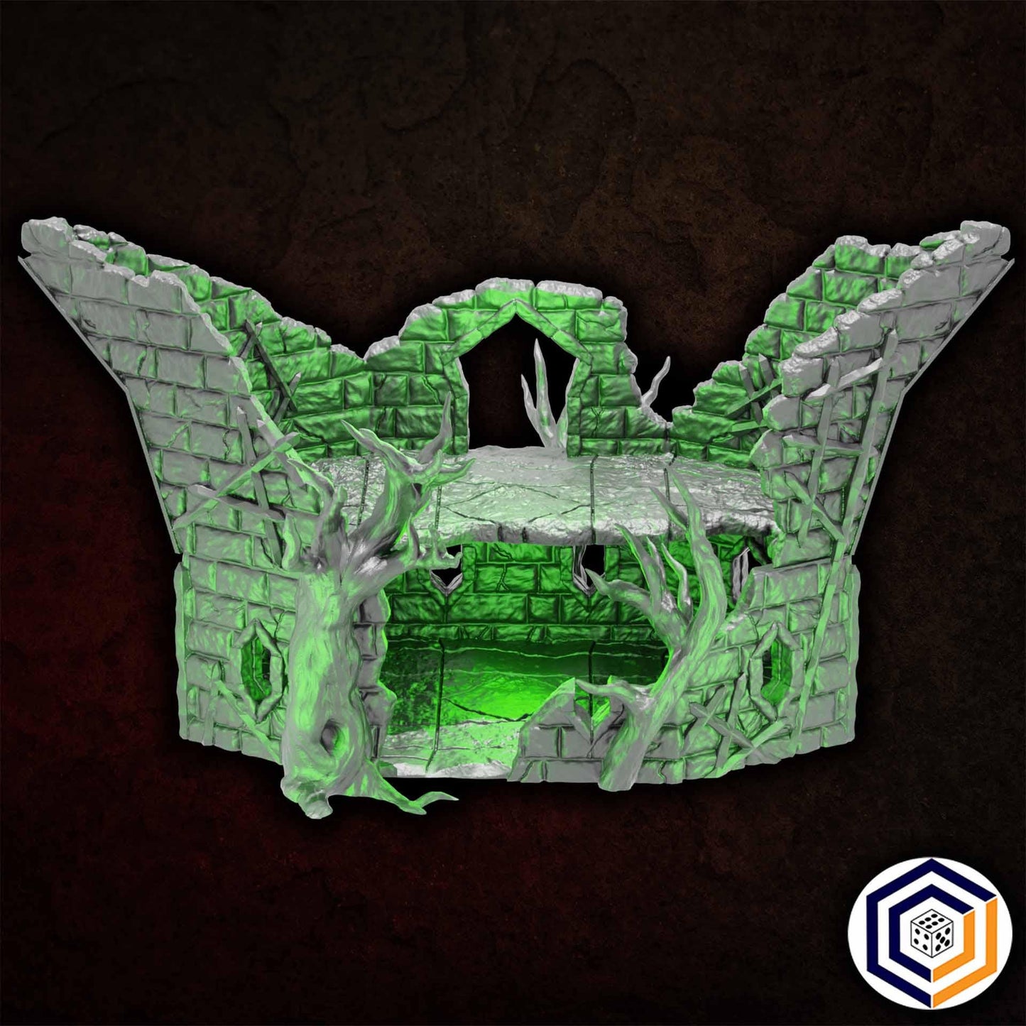 Destroyed Plaza - Corrupted Castle (Conquest Creations)