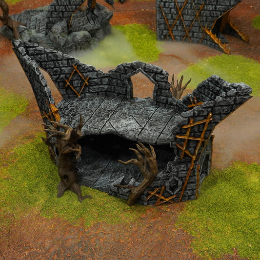 Destroyed Plaza - Corrupted Castle (Conquest Creations)