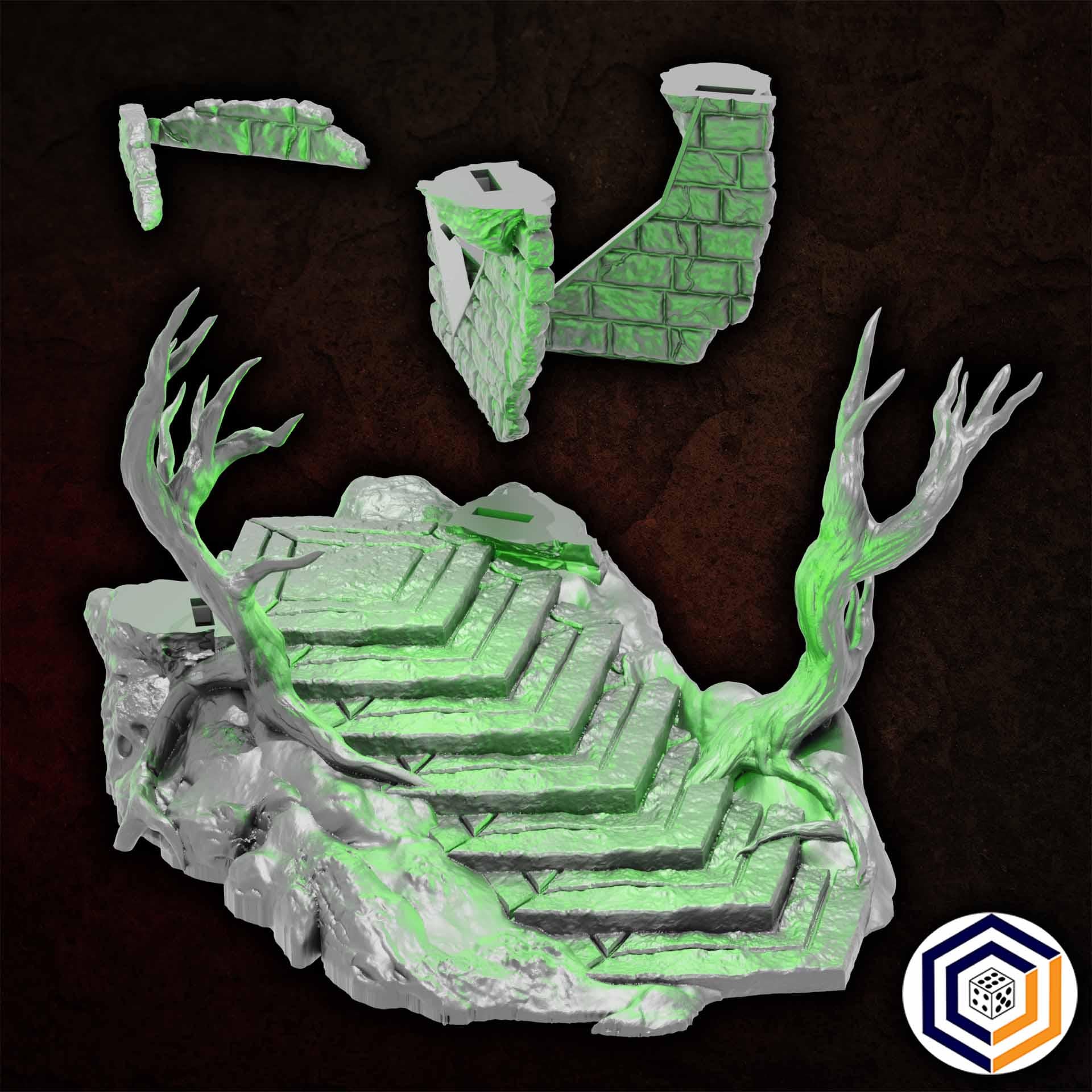 Hanging Ruin - Corrupted Castle (Conquest Creations)
