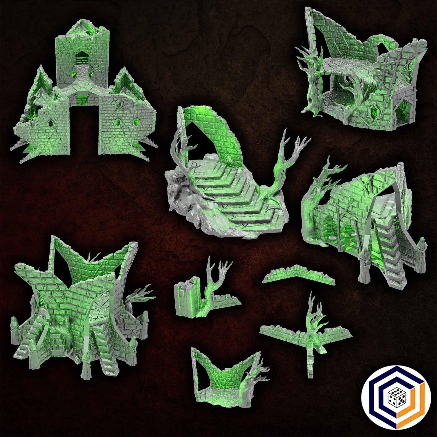 Corrupted Castle Bundle (Conquest Creations)