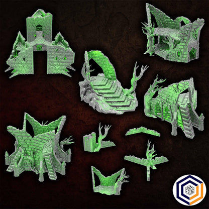 Corrupted Castle Bundle (Conquest Creations)