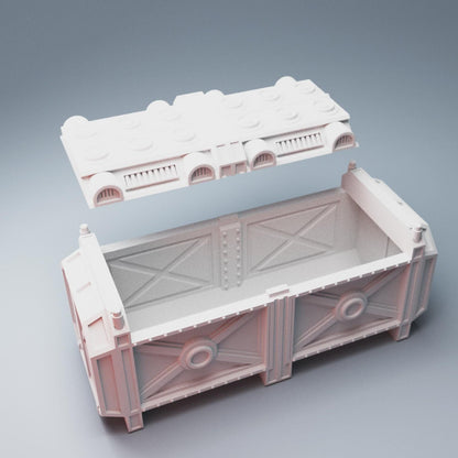 Sci-fi Shipping Containers x7