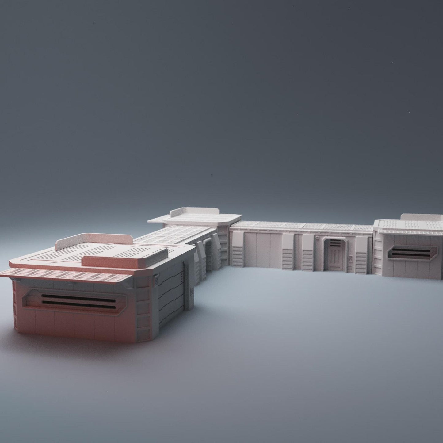 Sci-fi Command Buildings
