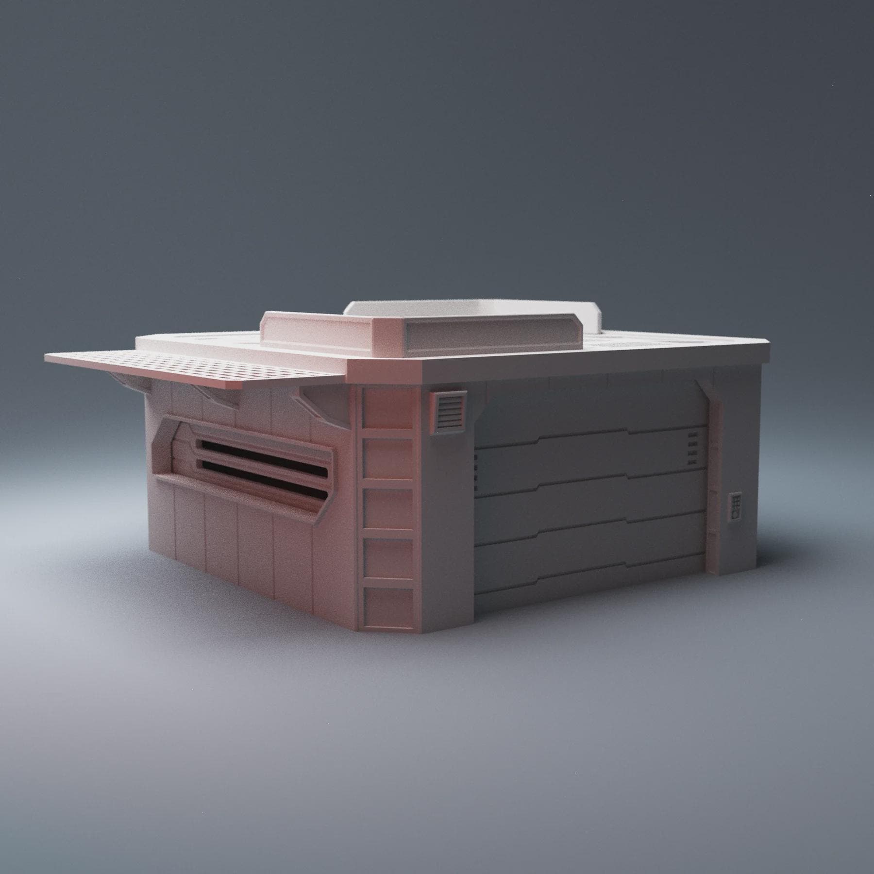 Sci-fi Command Buildings