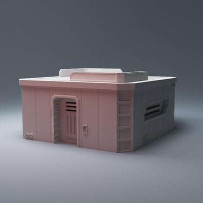 Sci-fi Command Buildings