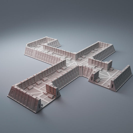 Sci-fi Command Trench Modular