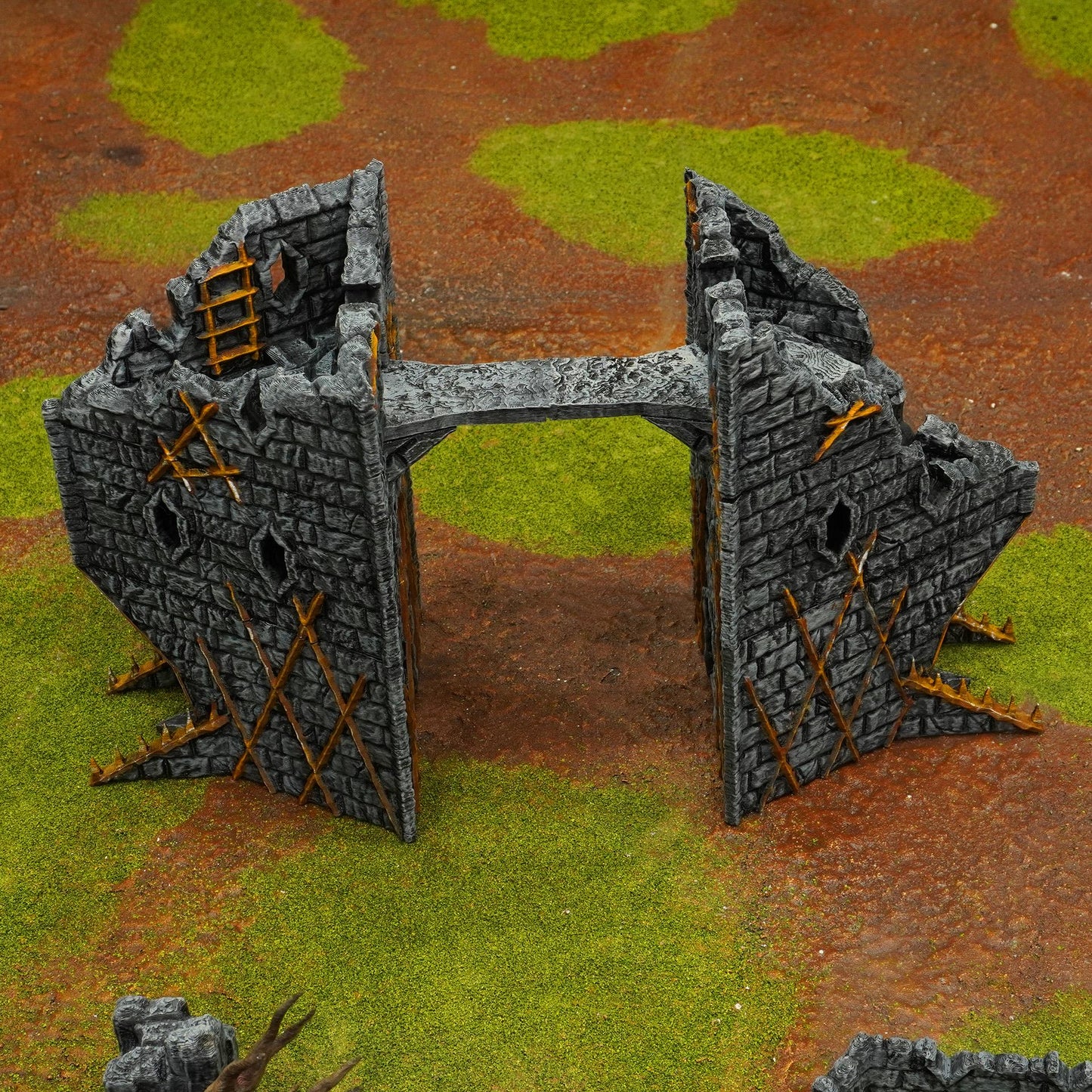 Corrupted Towers - Corrupted Castle - 3D Printed Wargaming Terrain (Conquest Creations)