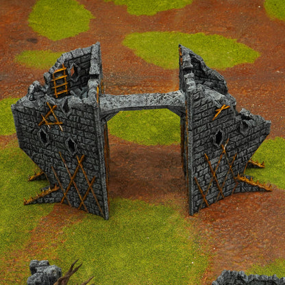 Corrupted Towers - Corrupted Castle - 3D Printed Wargaming Terrain (Conquest Creations)
