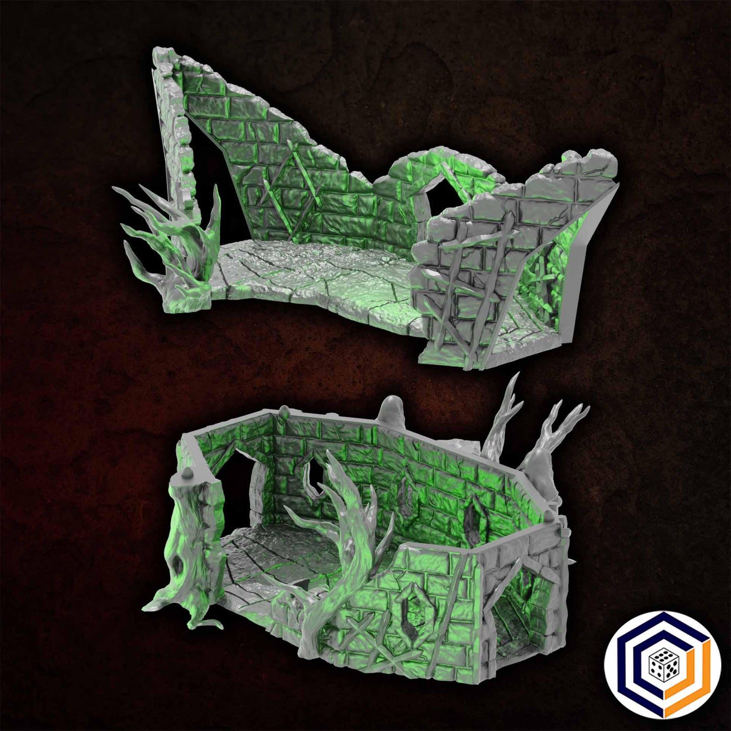 Destroyed Plaza - Corrupted Castle (Conquest Creations)