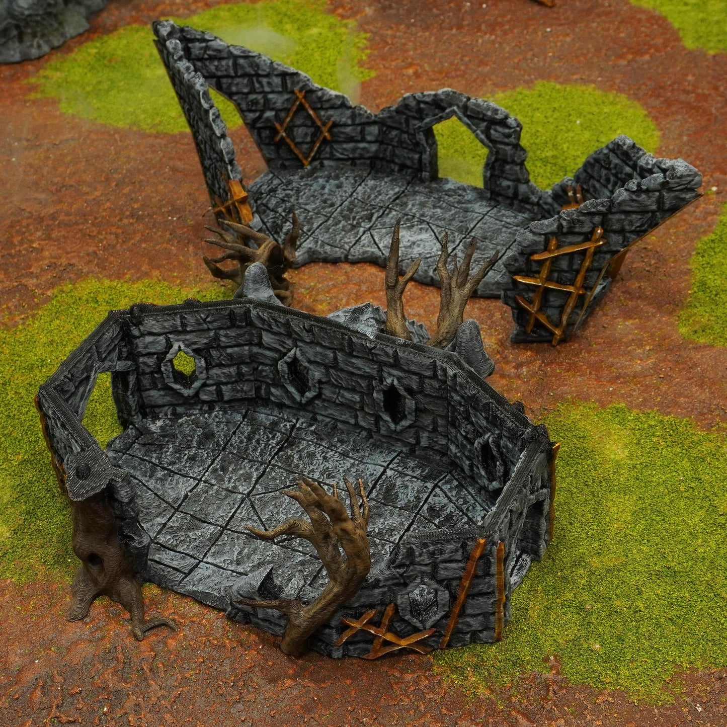 Destroyed Plaza - Corrupted Castle (Conquest Creations)