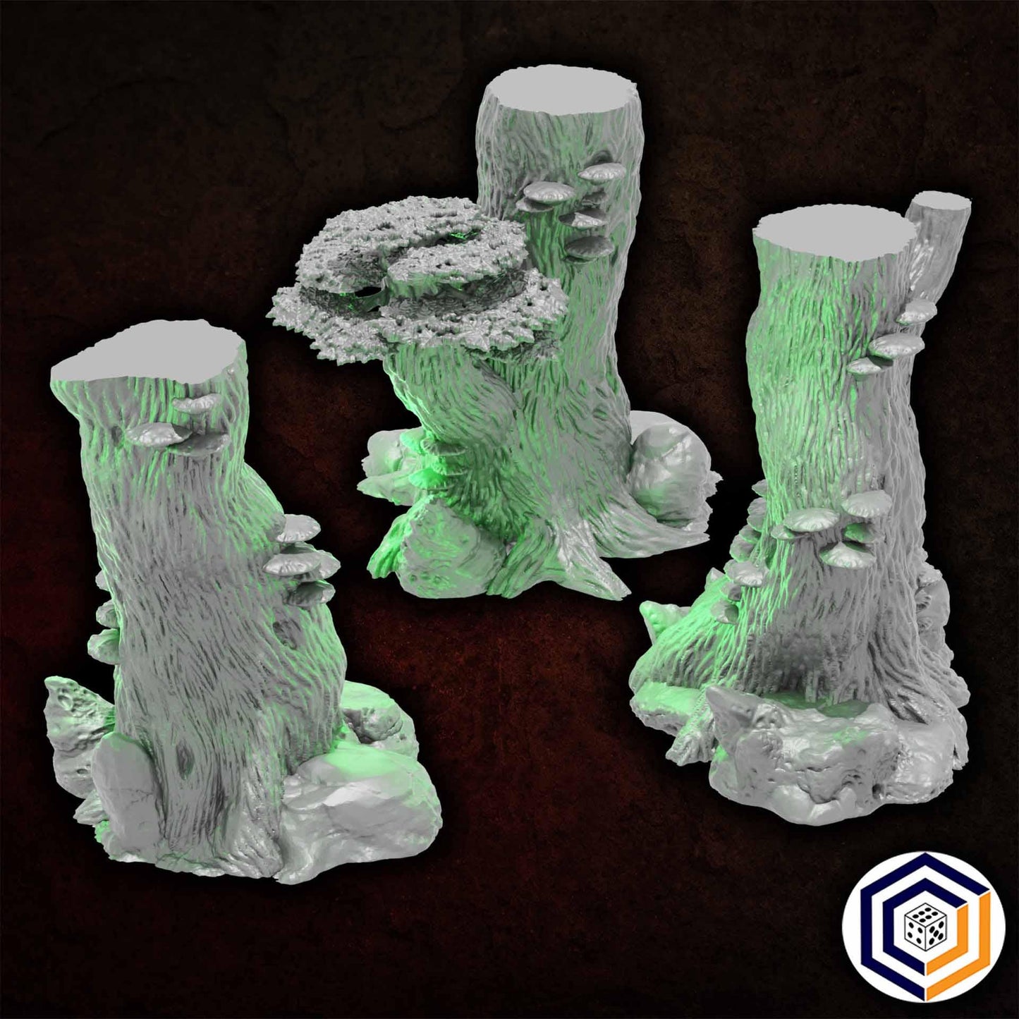 Giant Trees Set - Road Through Gloodwood (Conquest Creations)