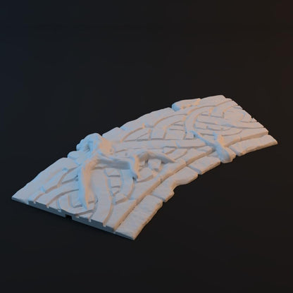 Overgrown Roads Set - Road Through Gloodwood (Conquest Creations)