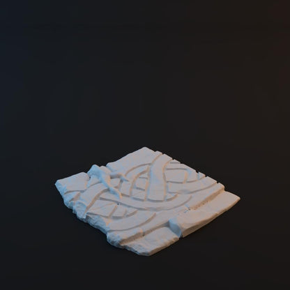 Overgrown Roads Set - Road Through Gloodwood (Conquest Creations)