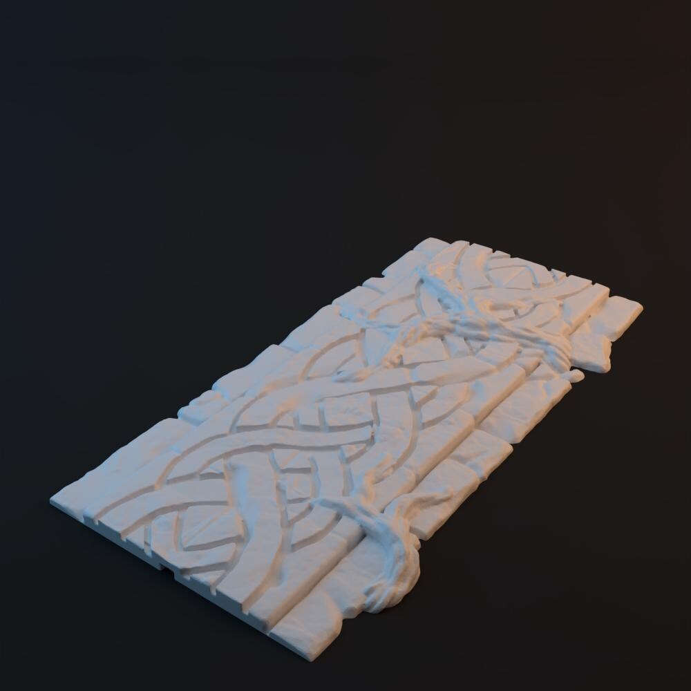 Overgrown Roads Set - Road Through Gloodwood (Conquest Creations)