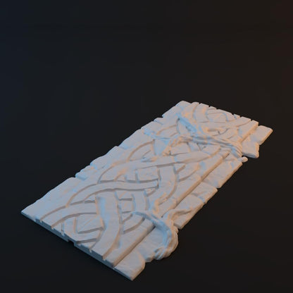Overgrown Roads Set - Road Through Gloodwood (Conquest Creations)