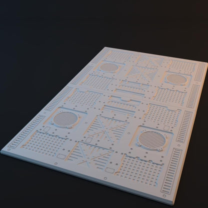 Grimfloor 11th Edition Templates / Areas (Battle Kiwi)