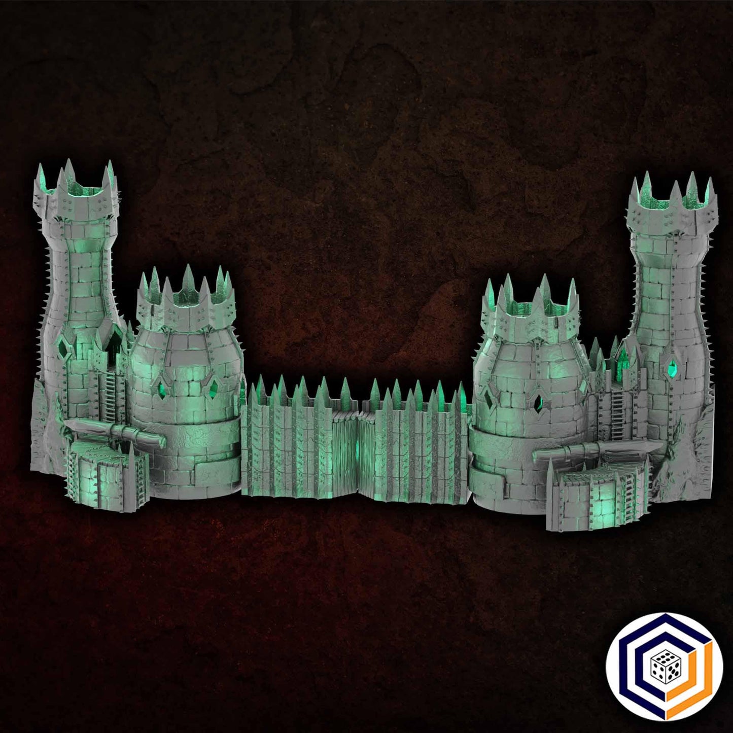 The Great Gate - 3D Printed Wargaming Terrain (Conquest Creations)
