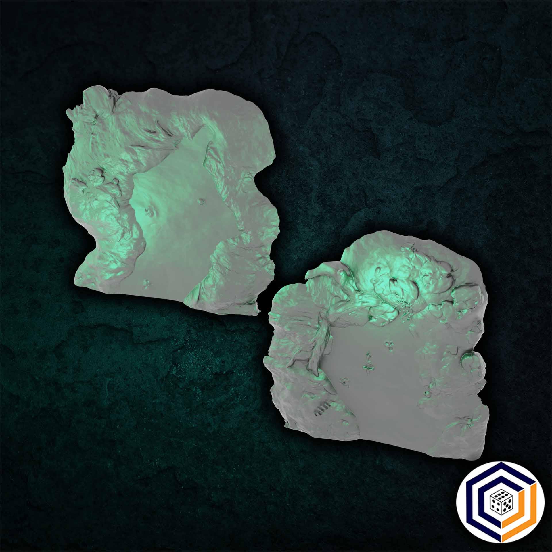 The Swamp of Death SET - 3D Printed Wargaming Terrain (Conquest Creations)