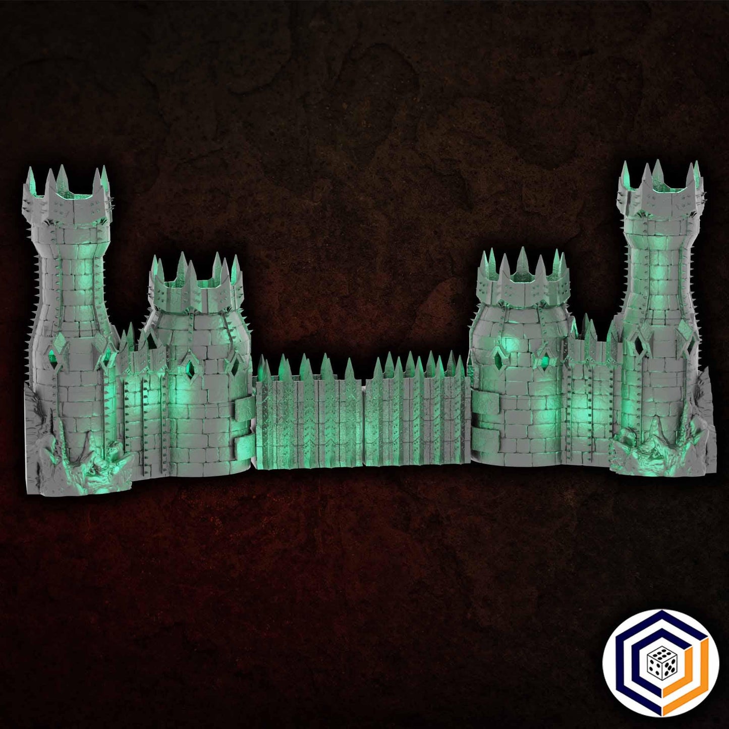 The Great Gate - 3D Printed Wargaming Terrain (Conquest Creations)