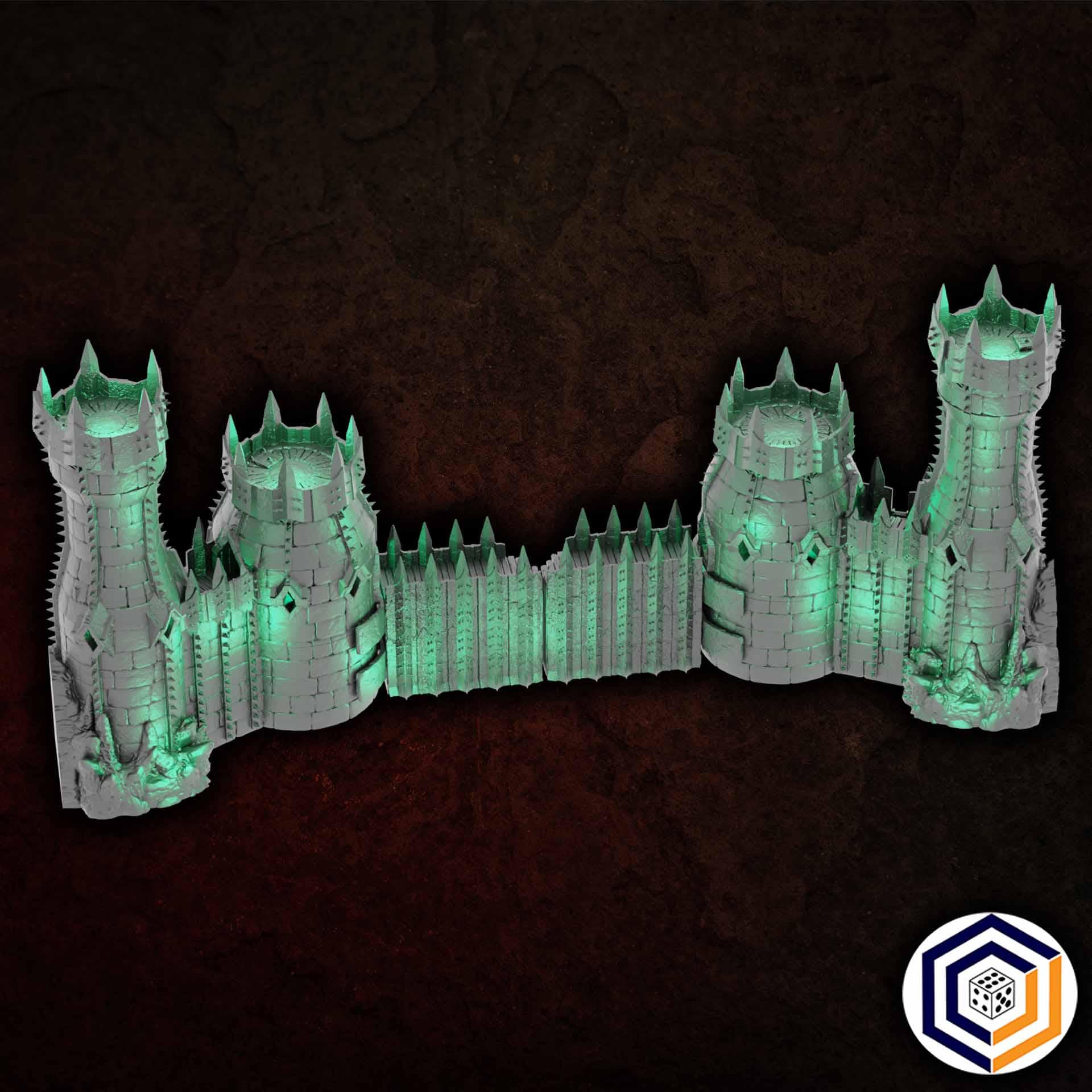 The Great Gate - 3D Printed Wargaming Terrain (Conquest Creations)