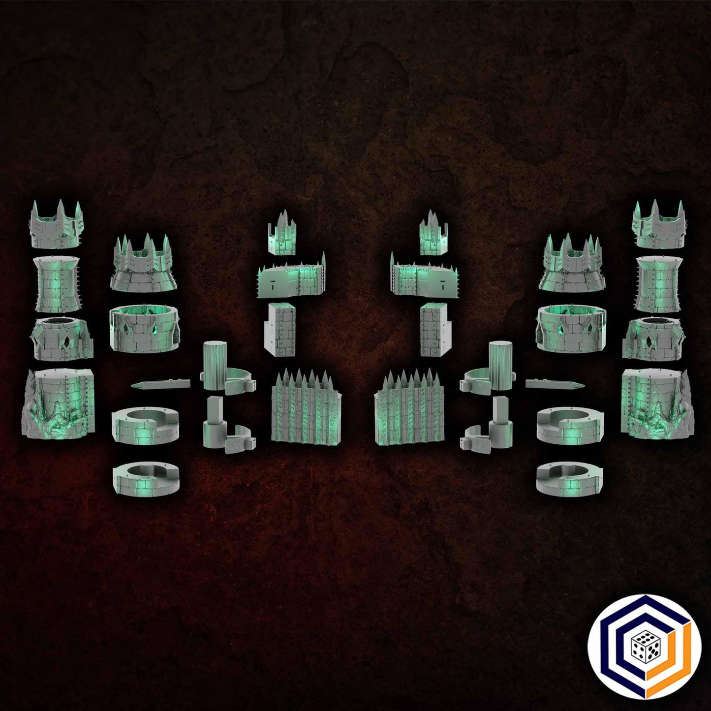 The Great Gate - 3D Printed Wargaming Terrain (Conquest Creations)