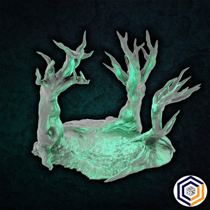 The Swamp of Death SET - 3D Printed Wargaming Terrain (Conquest Creations)