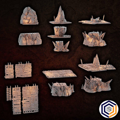 Goblin Underhive Small Layout (Conquest Creations)