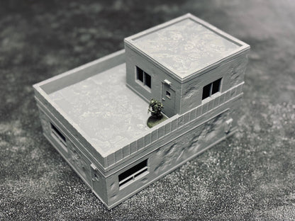 Large Concrete Building 1 The Compound: Aftermath 28-32mm